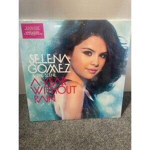 SELENA GOMEZ & THE SCENE A Year Without Rain LP SPLATTER VINYL Sealed NEW color